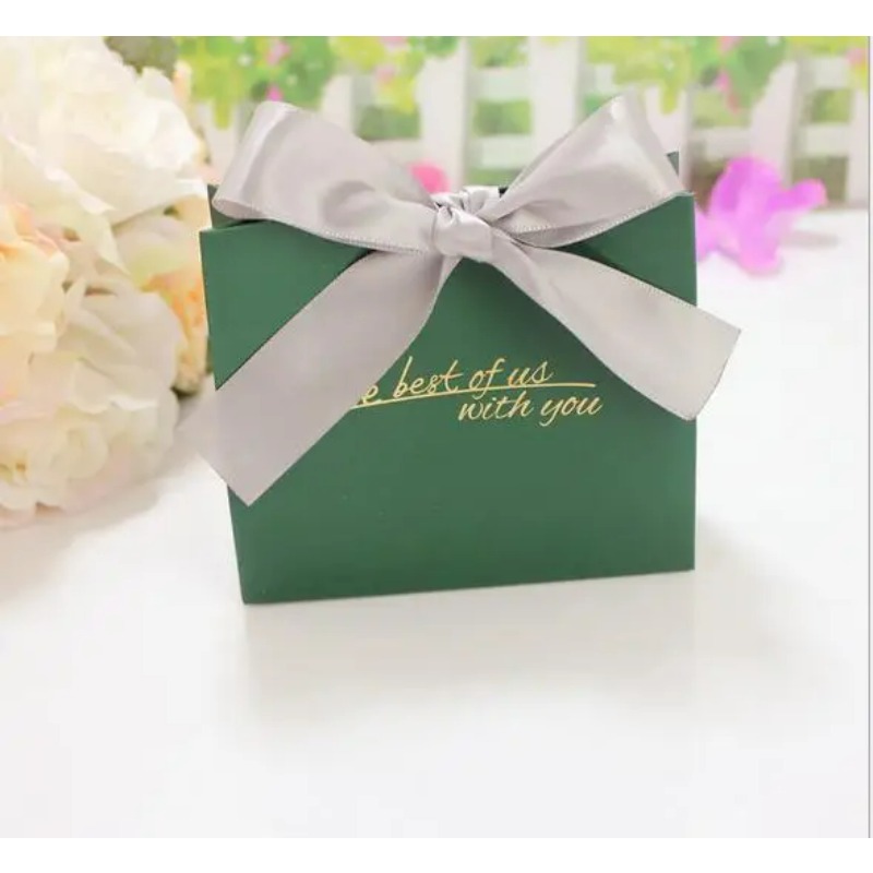 Wedding Ceremony Supply - 25 قطعة حفل ورقي صندوق كيس
