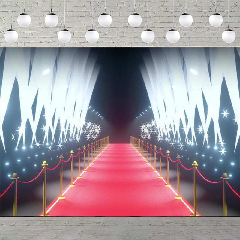 Wedding Superstar - خلفية تصوير مسرحي على شكل سجادة