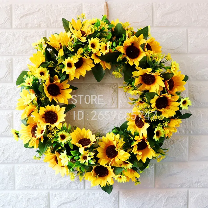 Wedding Decor Supply Store - لزينة الباب المنزلية على شكل زهرة