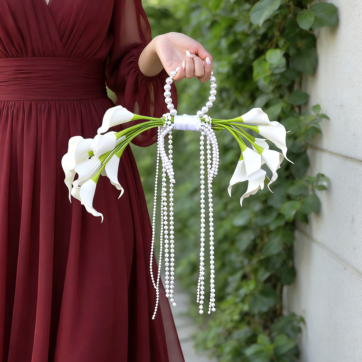 باقة زهور الكالا الاصطناعية من - مراجعة Wedding Ceremony Supply وسعره